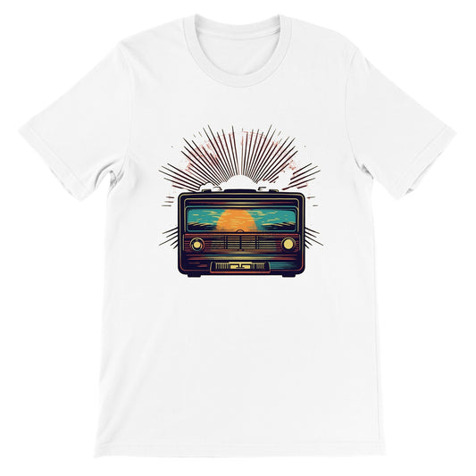 Artwork T-shirt - Vintage Radio Artwork - Premium Unisex T-shirt