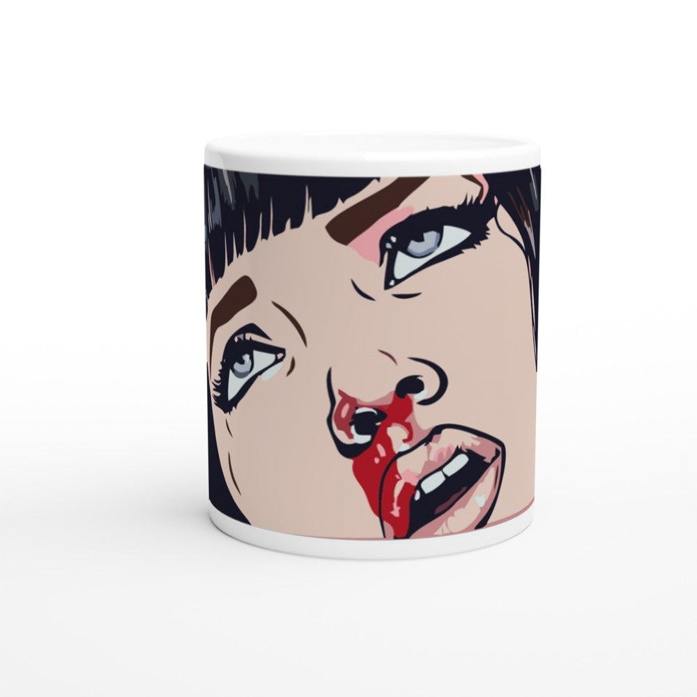 Krus Film - Fiction - Mia Wallace Nose Bleed Artwork