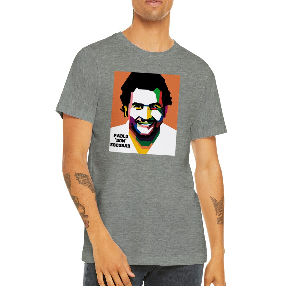 T-shirt With Print - Escobar Artwork - Don Escobar Premium Unisex T-shirt