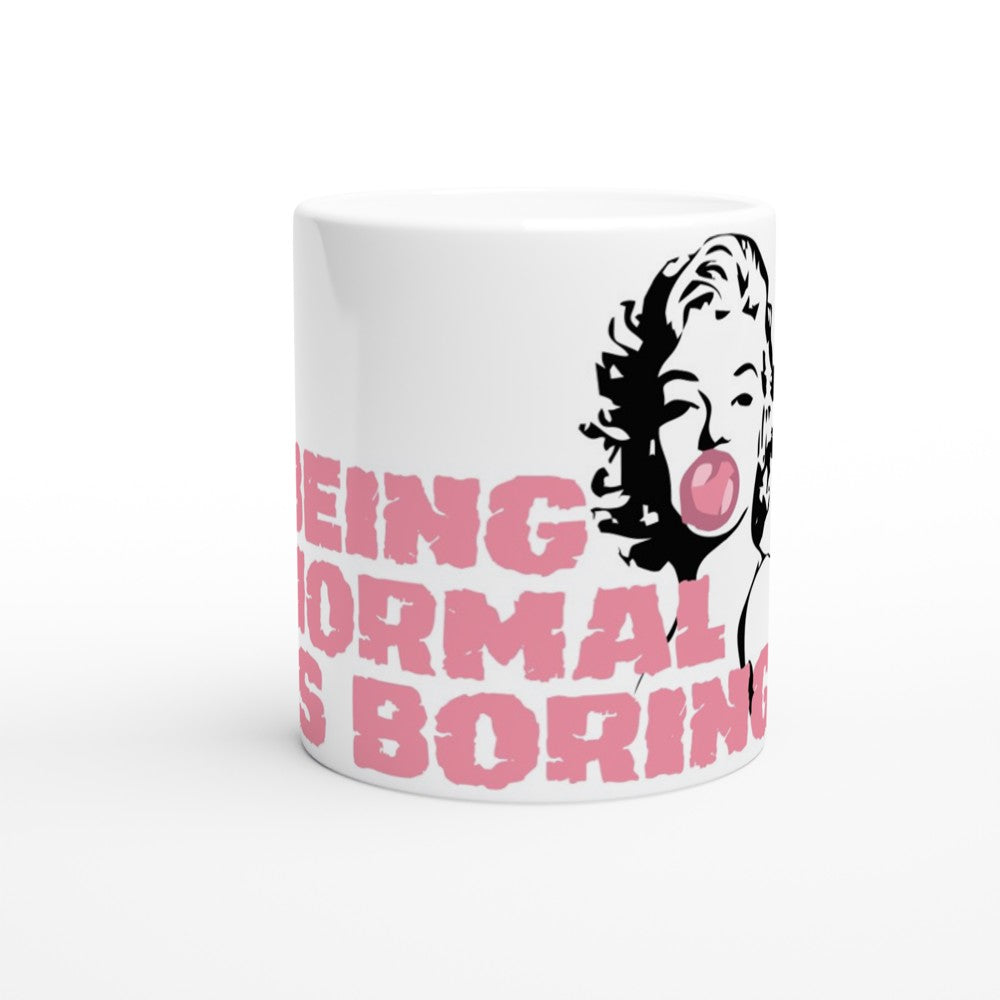 Cross Film - Marilyn Monroe - Being Normal Is Boring Artwork