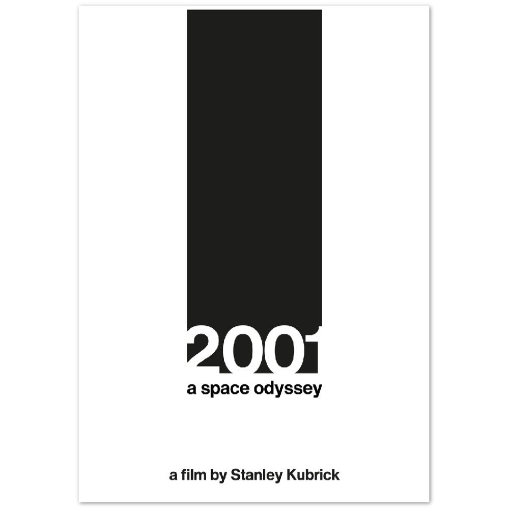 Filmplakat – 2001: A Space Odyssey Artwork Poster 