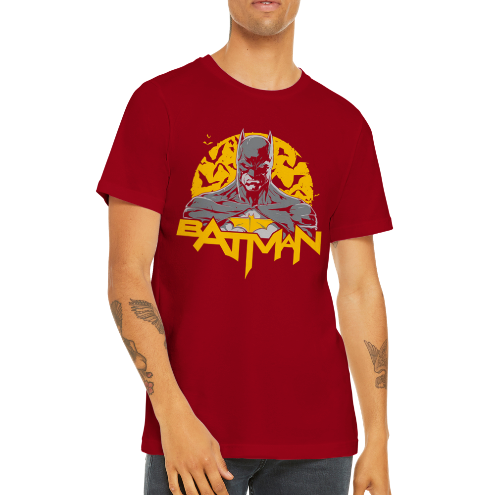 T-Shirt - The Bat Artwork - Fledermäuse kommen Artwork Premium Unisex T-Shirt 