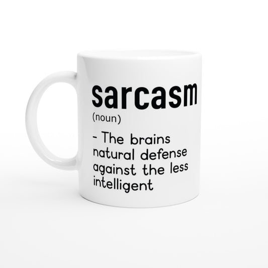 Mug - Funny Quote Sarcasm - Sarcasm (noun)