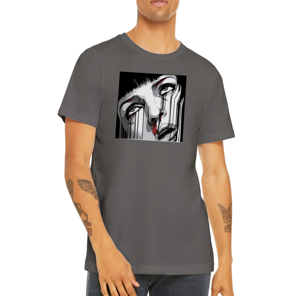 T-shirt - Fiction Artwork - Mia Bleed Dark Premium Unisex T-shirt