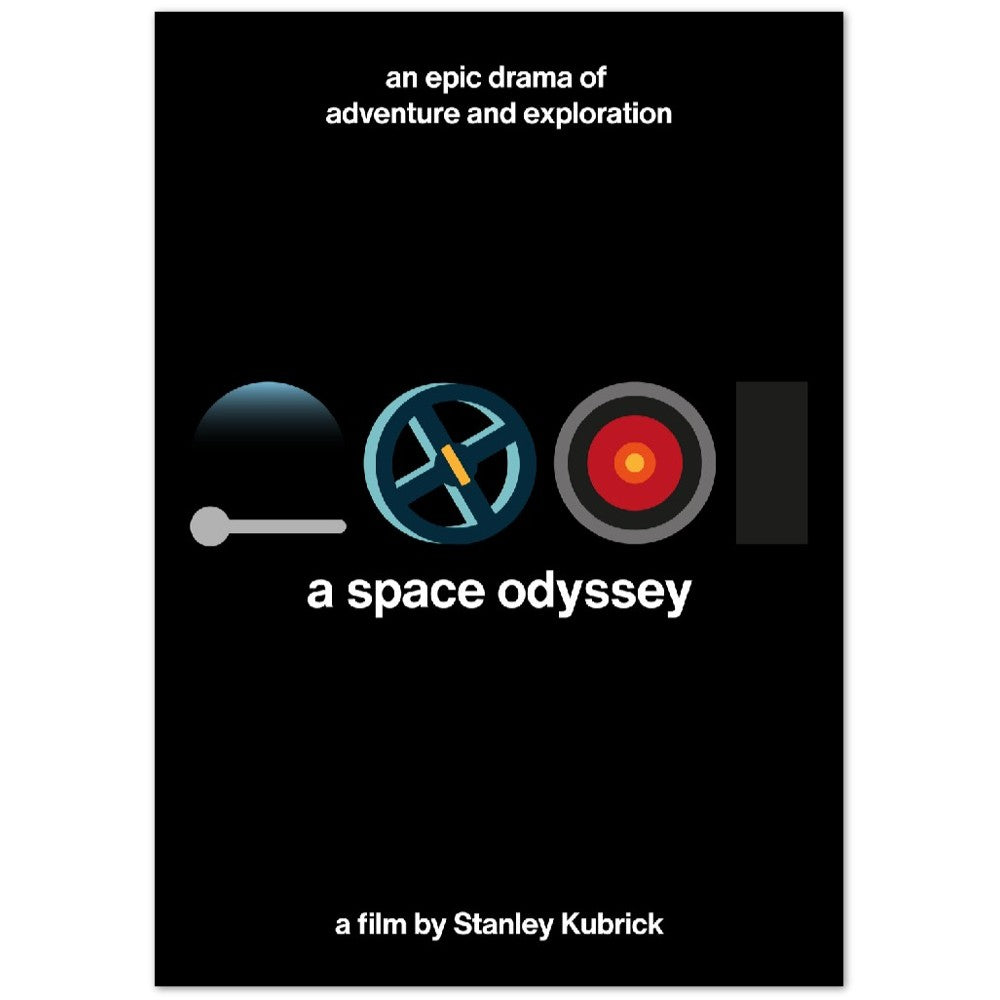 Movie Poster - A Space Odyssey Artwork Poster