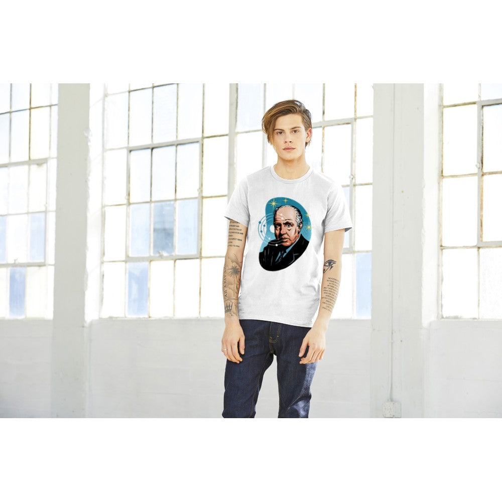 Celeb T-Shirts - Niels Bohr Artwork - Premium Unisex T-shirt