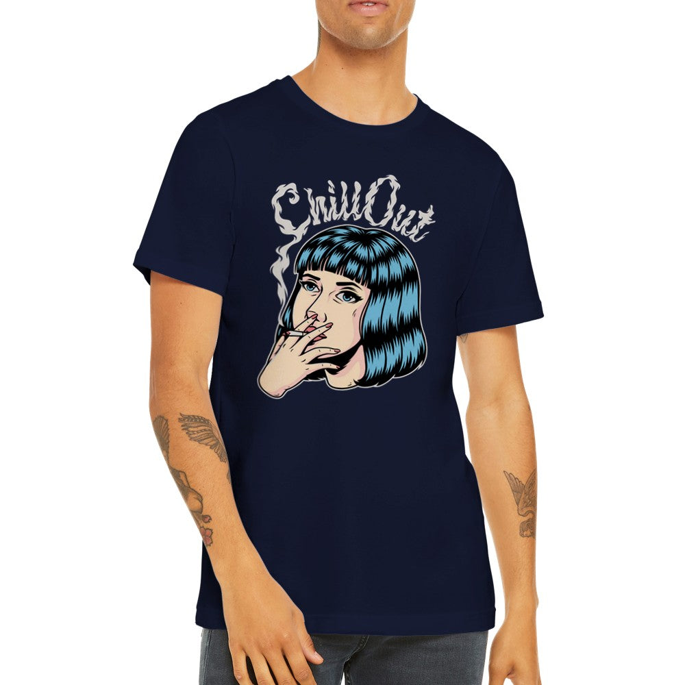 Lustige T-Shirts - Chill Out Artwork - Premium Unisex T-Shirt