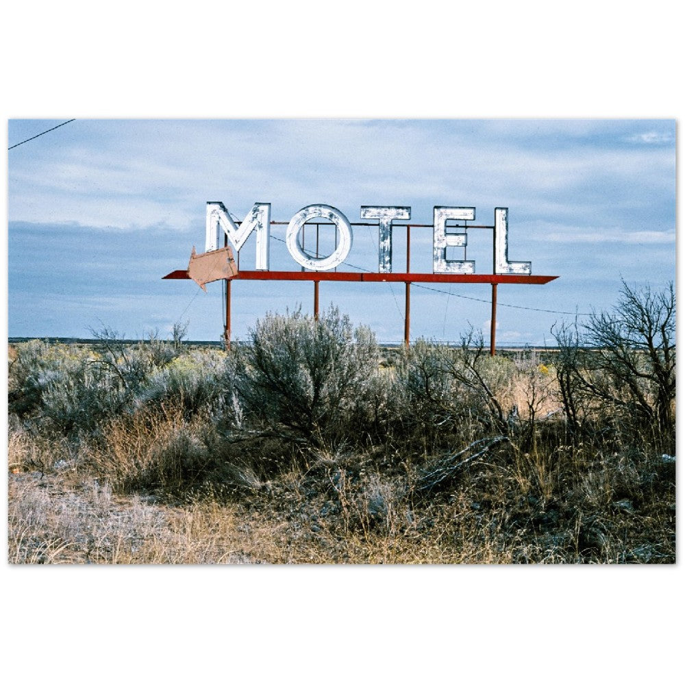 Plakat - Motelschild Grand Coulee Washington (2003) John Margolies 