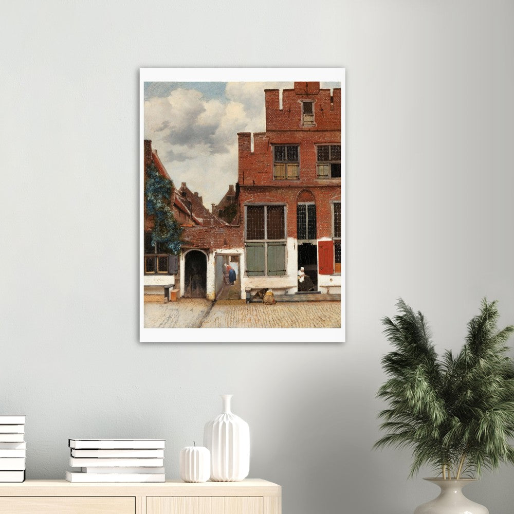 Plakat - Vermeer - The Little Street (1658) Plakat