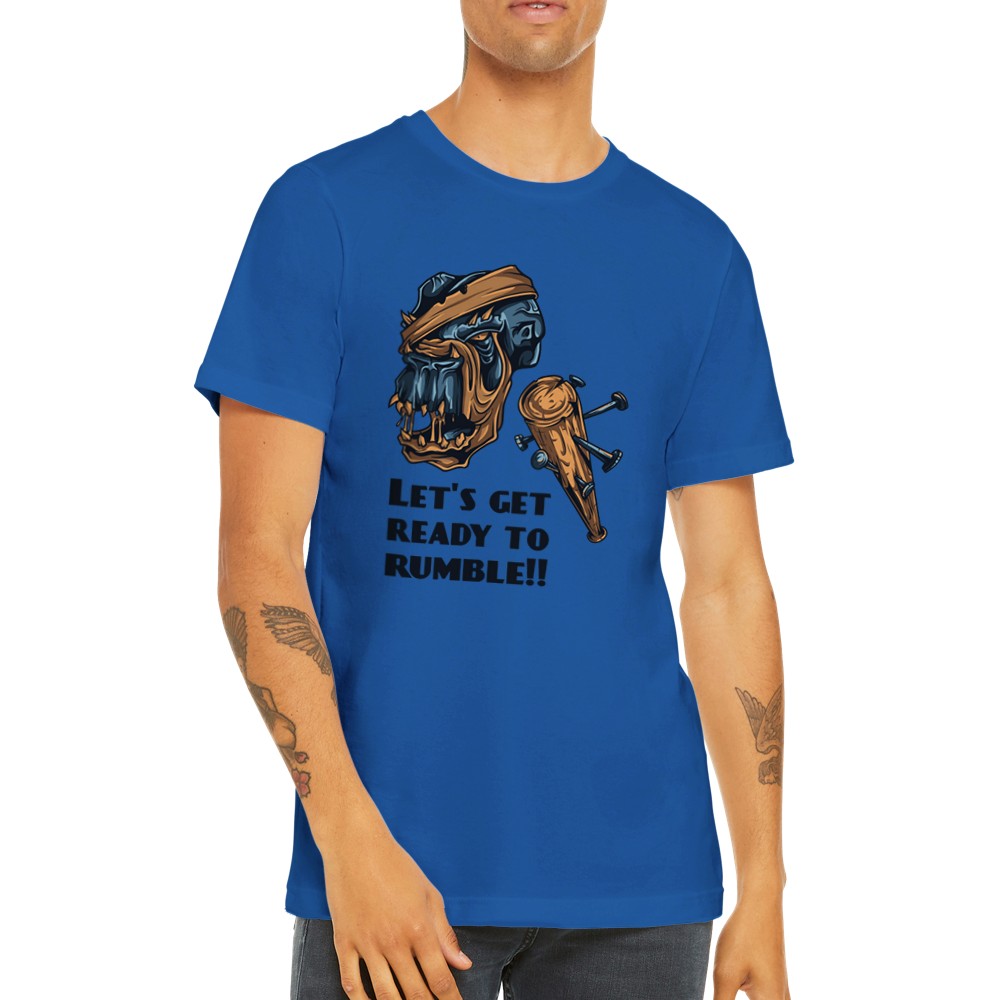 Artwork T-Shirts - Let's Get Ready to Rumble - Premium Unisex T-Shirt 