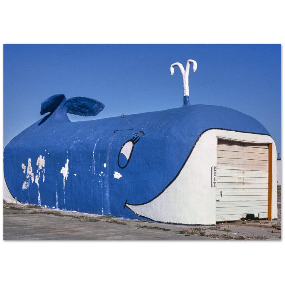 Plakat - The Whale Car Wash, Oklahoma City (1979) John Margolies