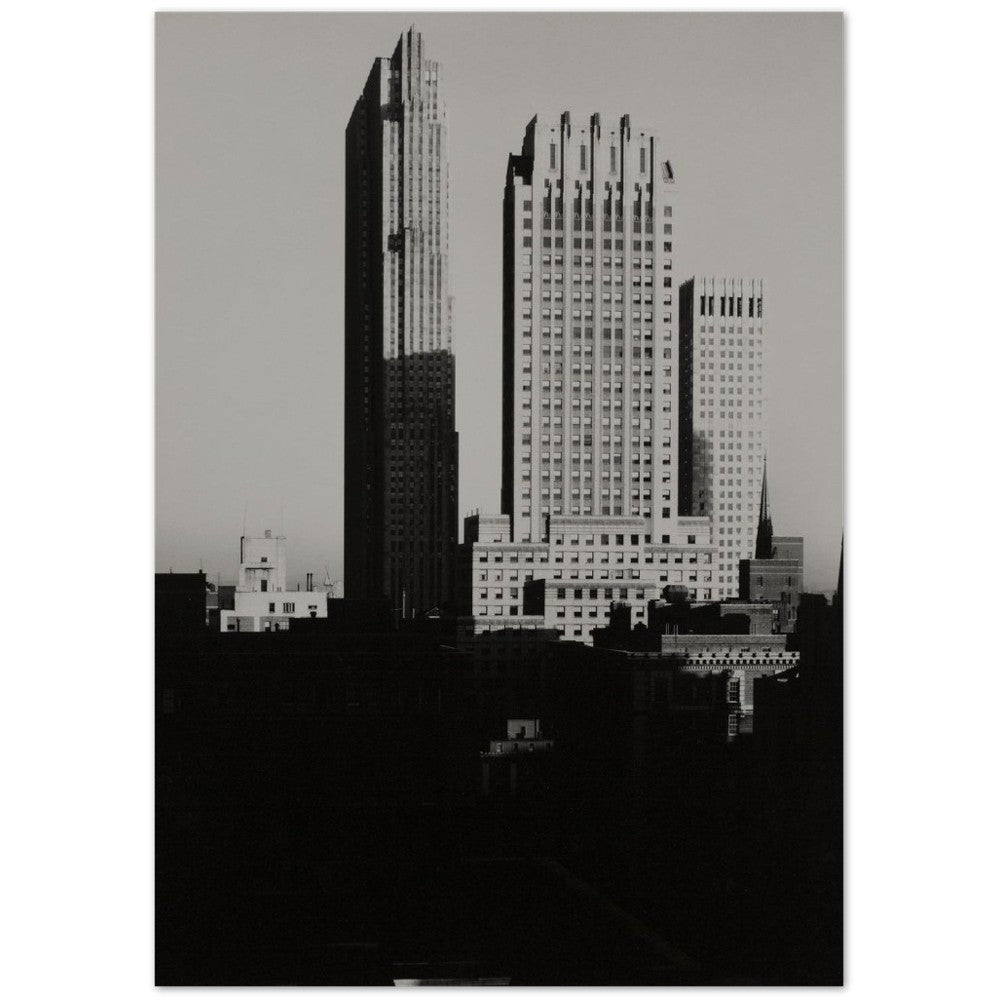 Plakat New York fra the Shelton (1935)  Klassisk Mat Museums Papir Plakat