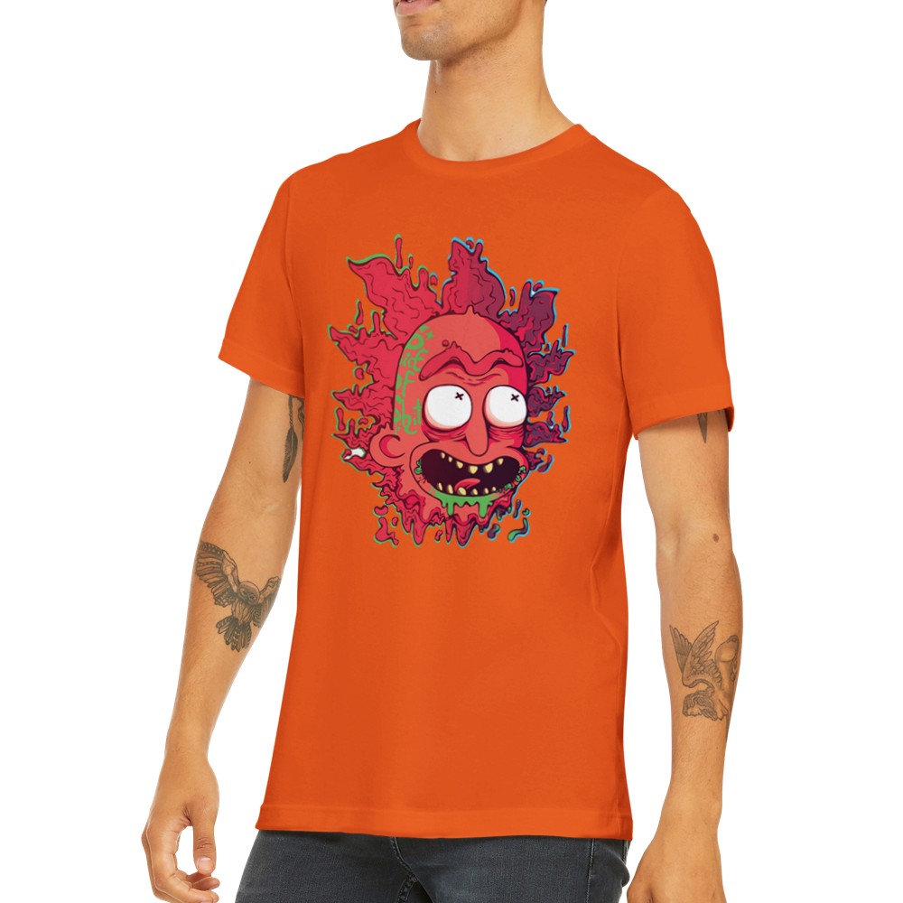 T-shirt - Rick - Crazy Rick Piece of Unisex T-shirt Citatshirts.dk