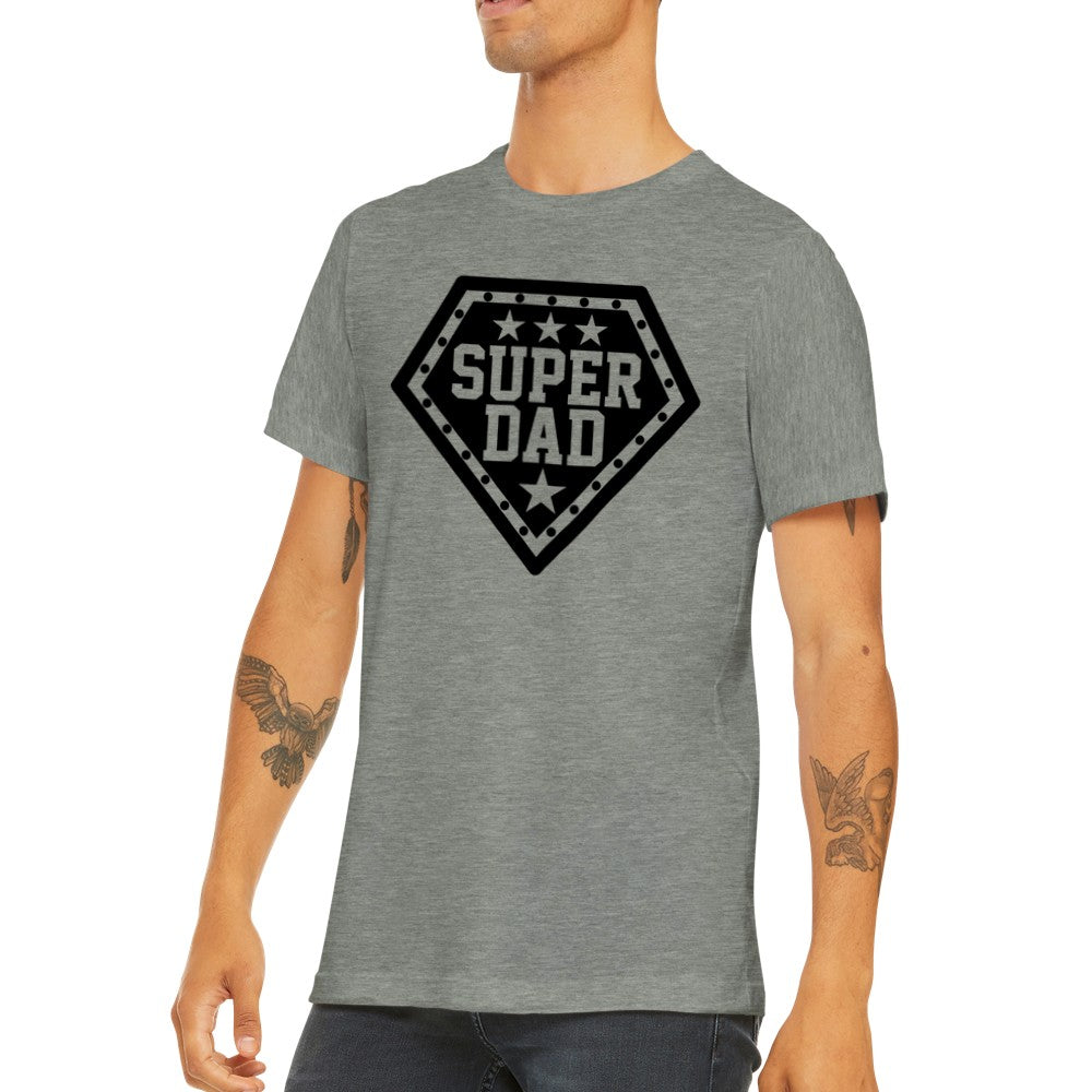 Quote T-shirt - Far Quotes - Super Dad Premium Unisex T-shirt