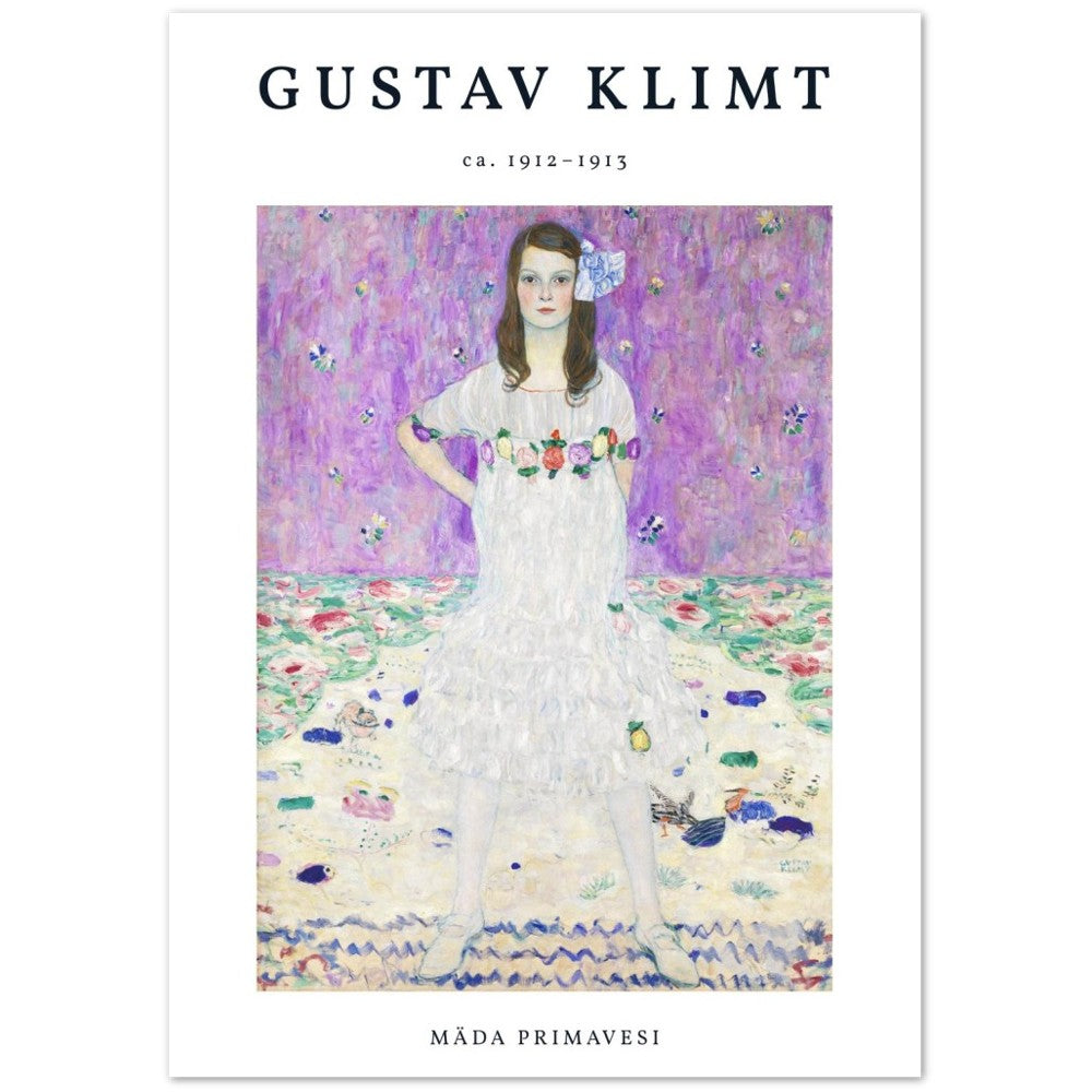 Plakat Gustav Klimt Mäda Primavesi 1912-1913 Museums Kvalitets Plakat Papir