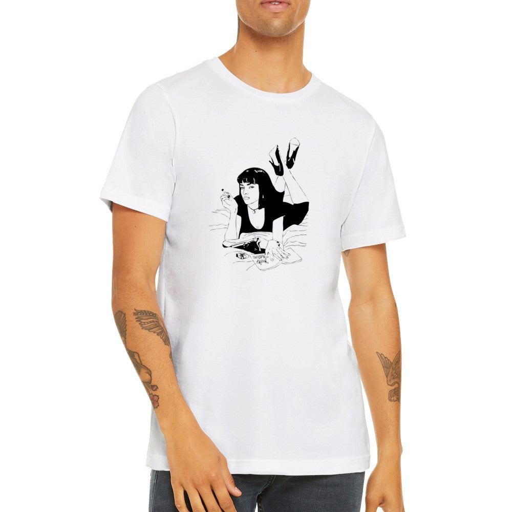 T-shirt - Fiction Artwork - Mia Drawing 2 Premium Unisex T-shirt