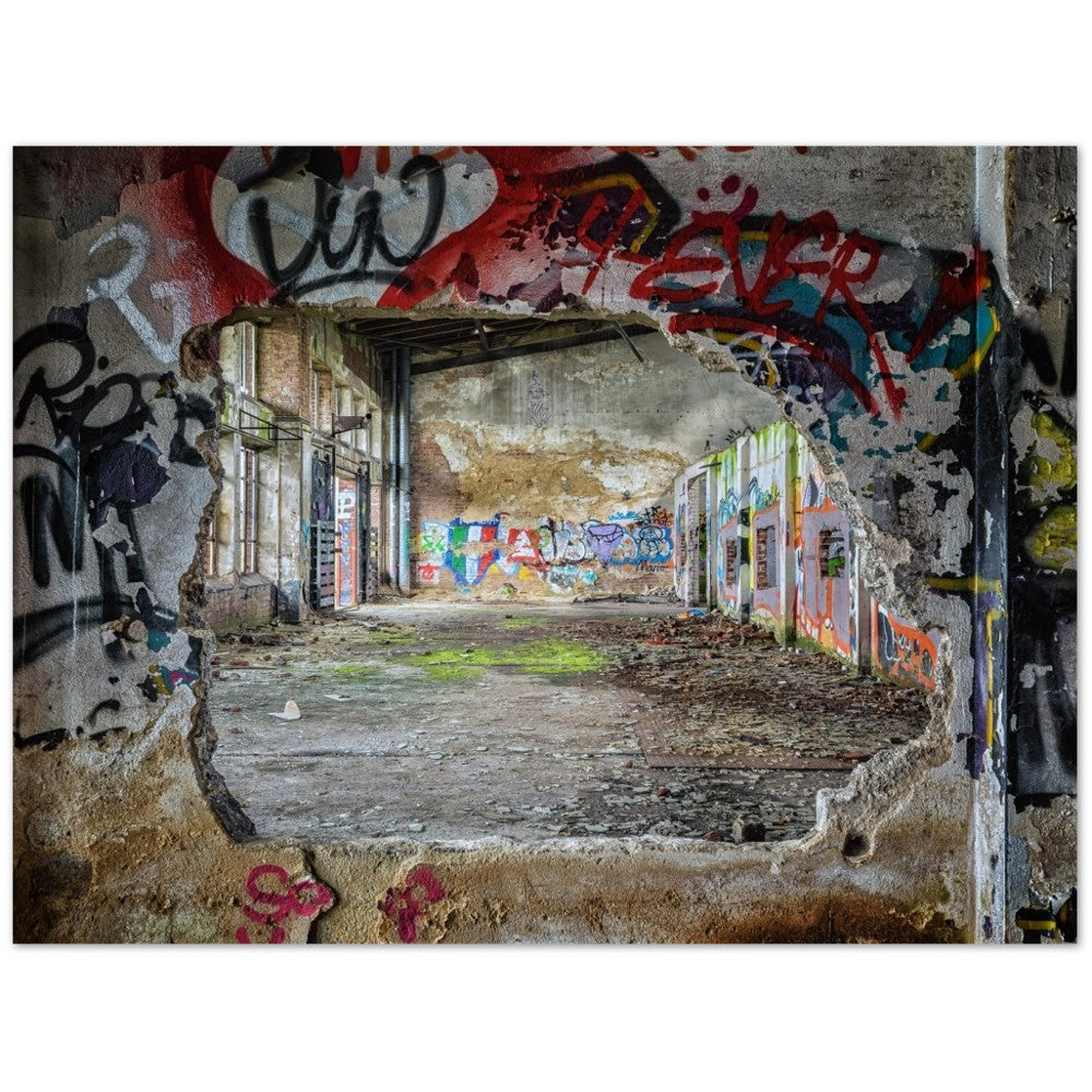 Poster – Street Art – Graffiti One – Klassisches mattes Posterpapier