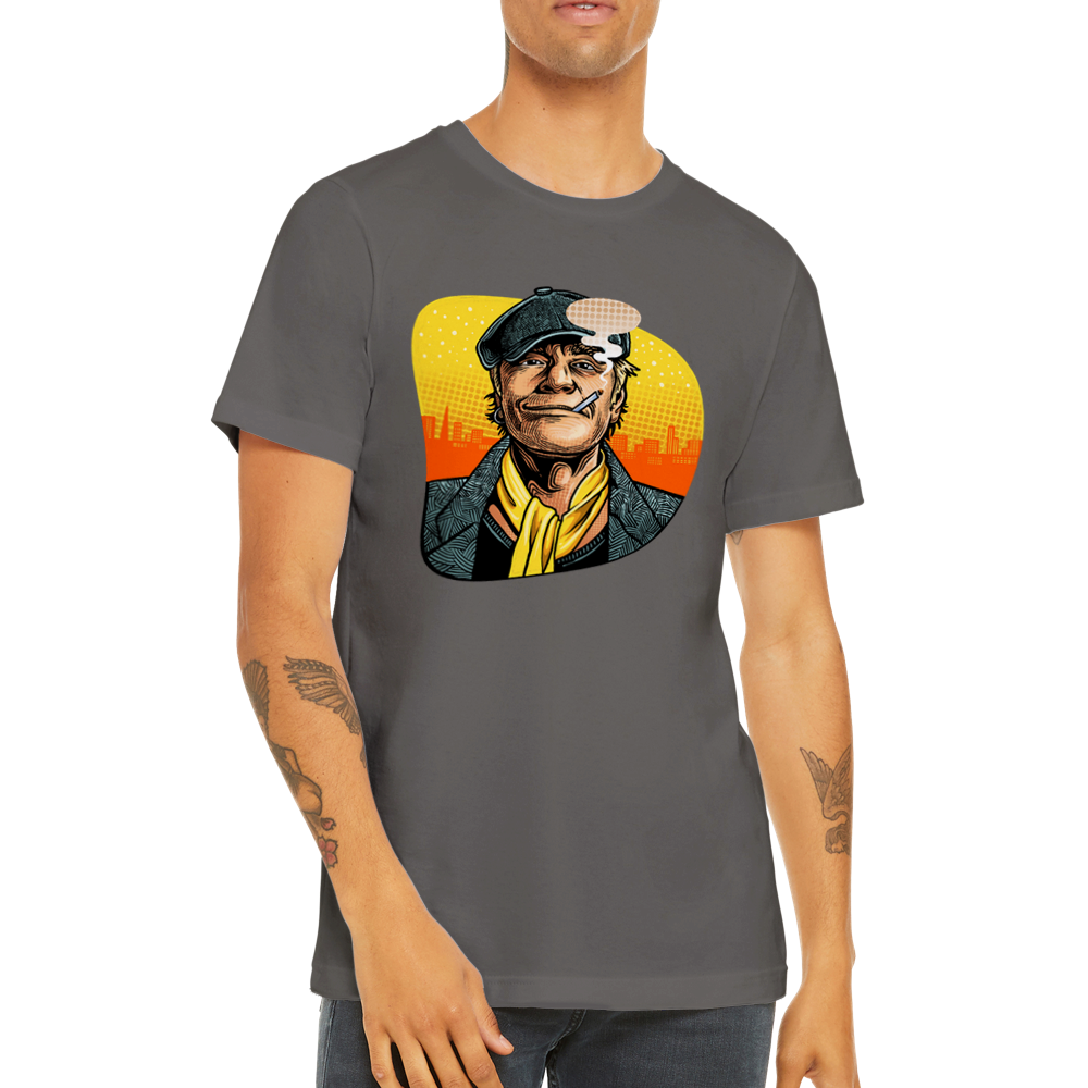 Celeb T-Shirts - Kim Larsen Artwork - Premium Unisex T-shirt