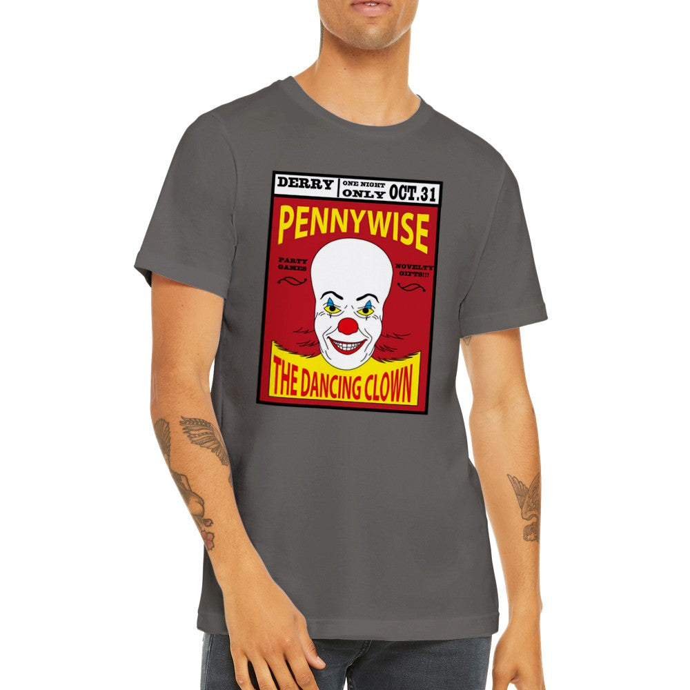 T-shirt - Clown Artwork - The Dancing Clown Premium Unisex T-shirt