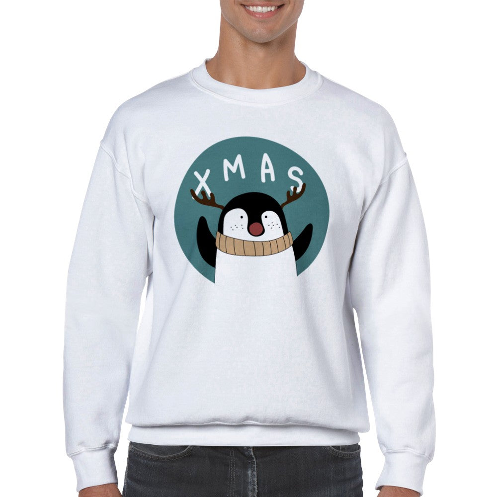 Sweatshirt - X-mas klassiker - Klassisk Unisex Crewneck Sweatshirt