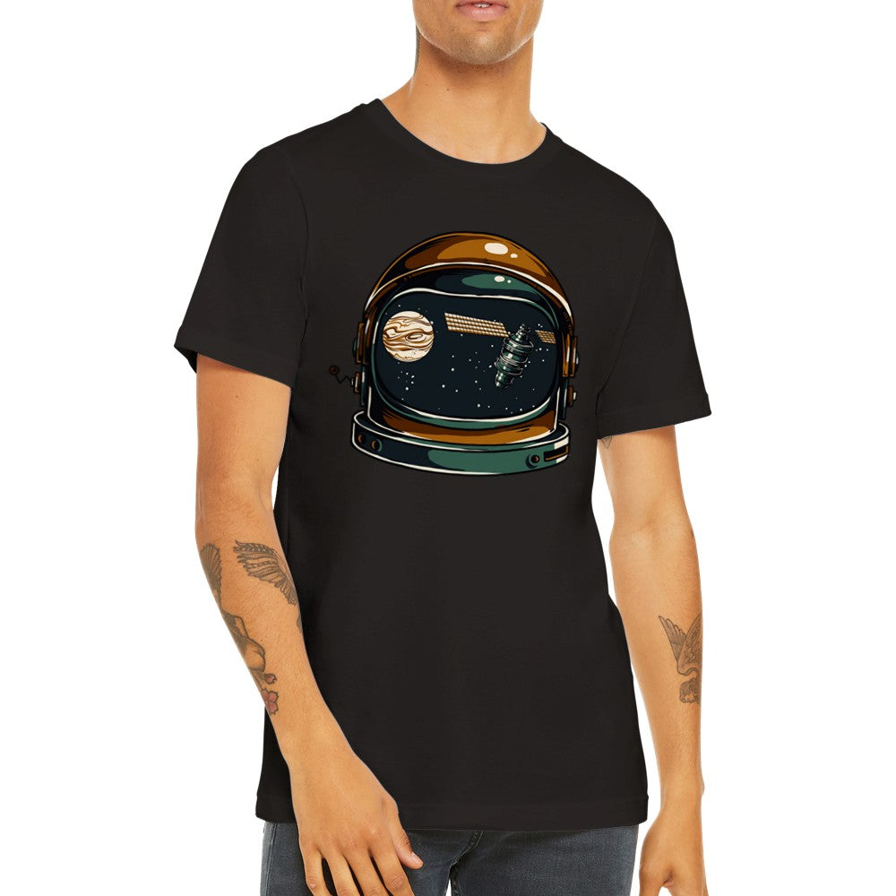 Sjove T-shirts - Lost in Space - Premium Unisex T-shirt