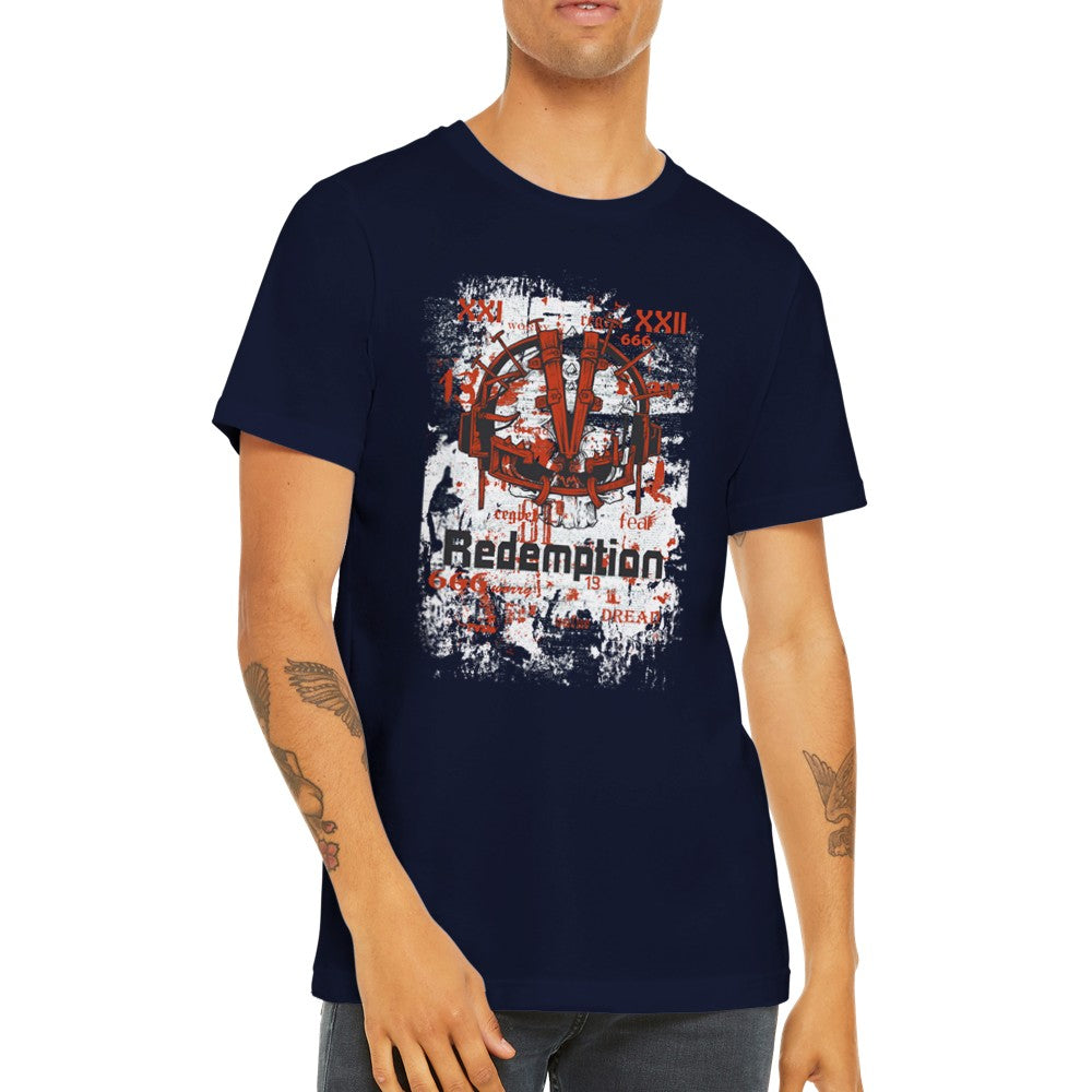 Artwork T-shirts - The Red Dread Redemption - Premium Unisex T-shirt