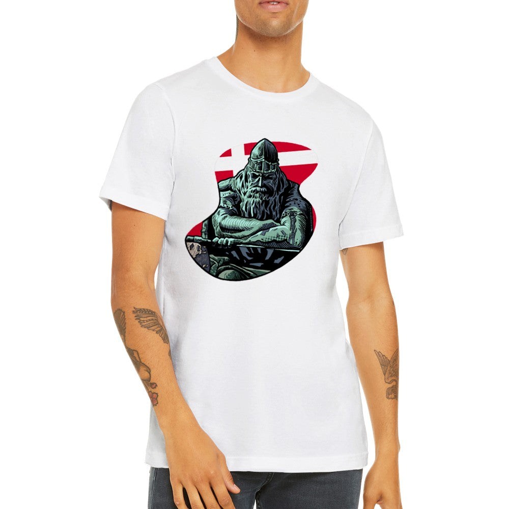 Promi-T-Shirts - Holger Danske Artwork - Premium-Unisex-T-Shirt 