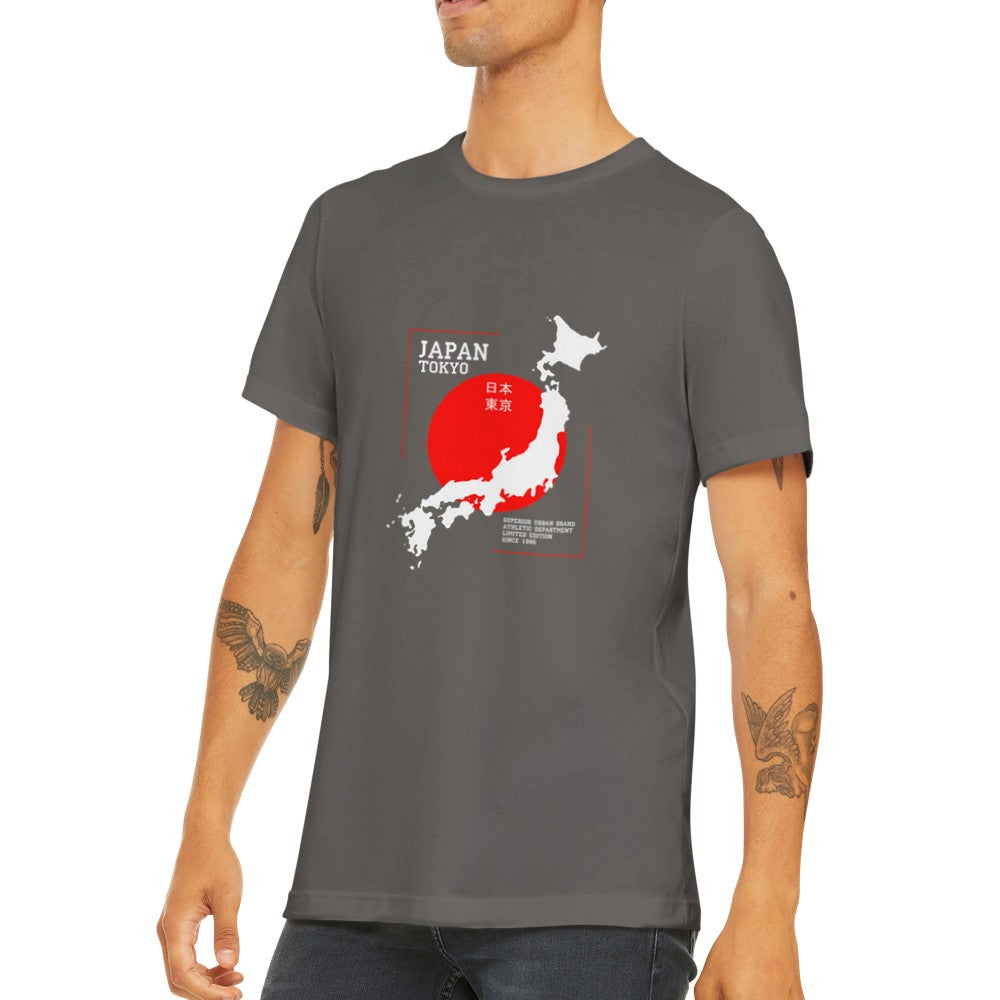 Zitat-T-Shirts - Japan Country Artwork Premium Unisex T-Shirt