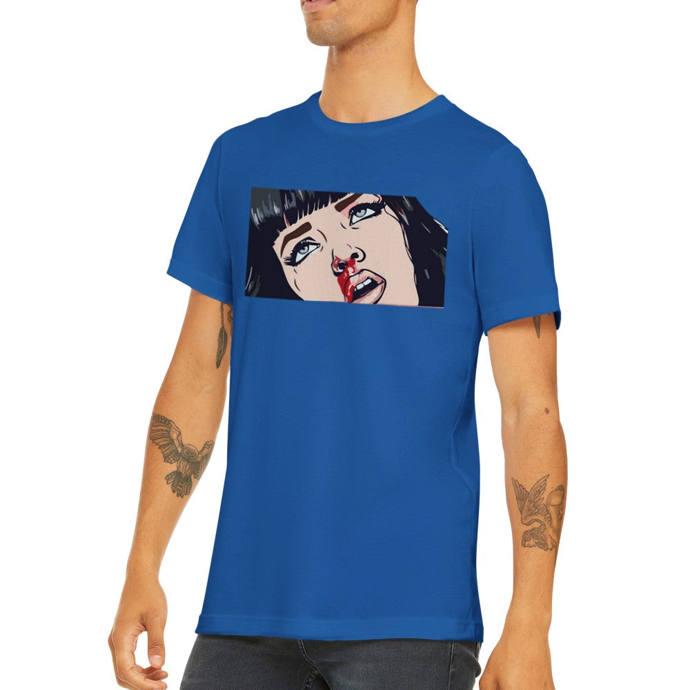 T-Shirt - Fiction Artwork - Mia Nose Bleed Premium Unisex T-Shirt