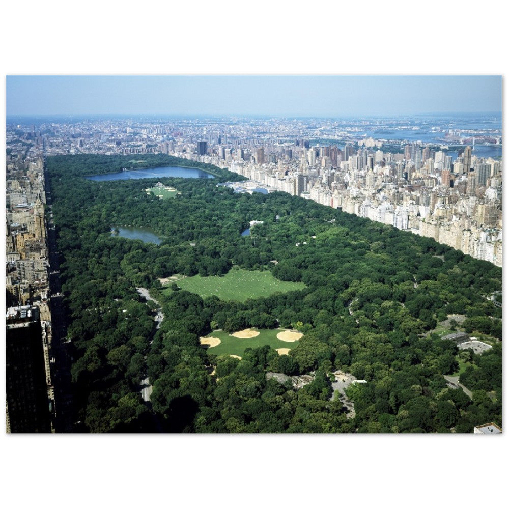 Poster – New Yorker Luftaufnahme des Central Park von Carol M. Highsmith – hochwertiges mattes Papier