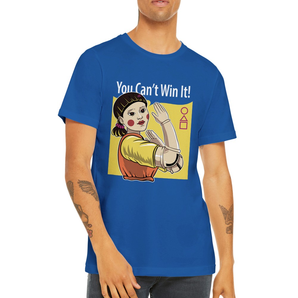 T-shirt - Squid Game Artwork - You Can't Win It Premium Unisex T-shirt