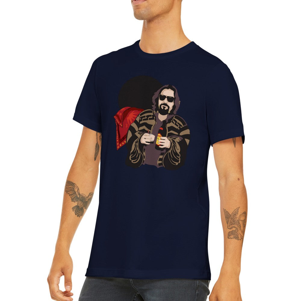 T-Shirt - Lebowski Artwork - Kahluha Milk - Premium-Unisex-T-Shirt