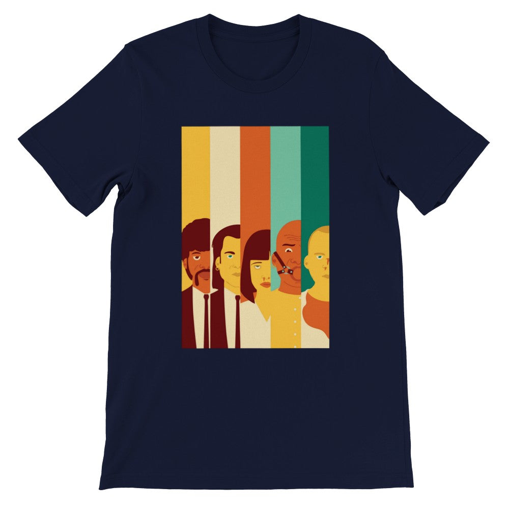 T-shirt - Fiction Artwork - Cast retro Premium Unisex T-shirt