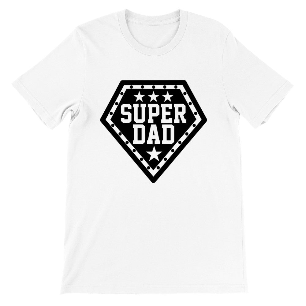 Zitat T-Shirt - Papa Zitate - Super Papa Premium Unisex T-Shirt