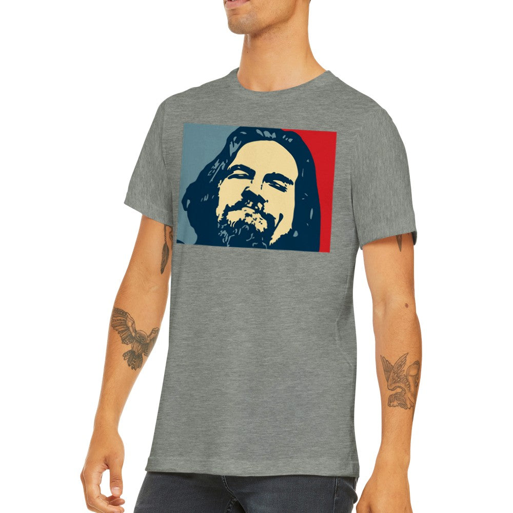 T-Shirt - Lebowski Artwork - The Art - Premium Unisex T-Shirt