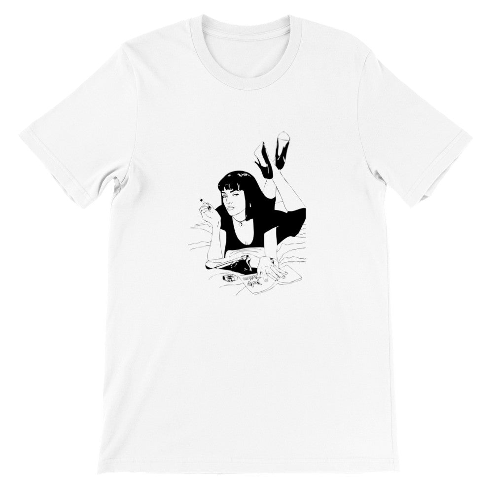 T-shirt - Fiction Artwork - Mia Drawing Style two - Premium Unisex T-shirt