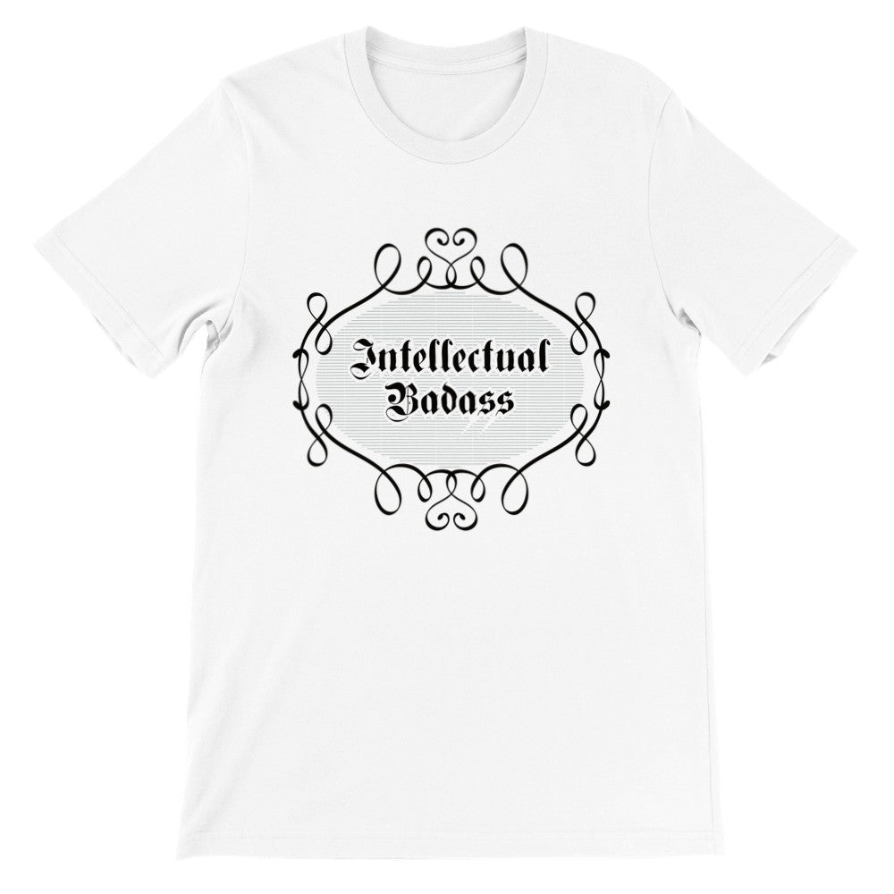 Sjove T-shirts - Mensa Intellectual Badass - Premium Unisex T-shirt