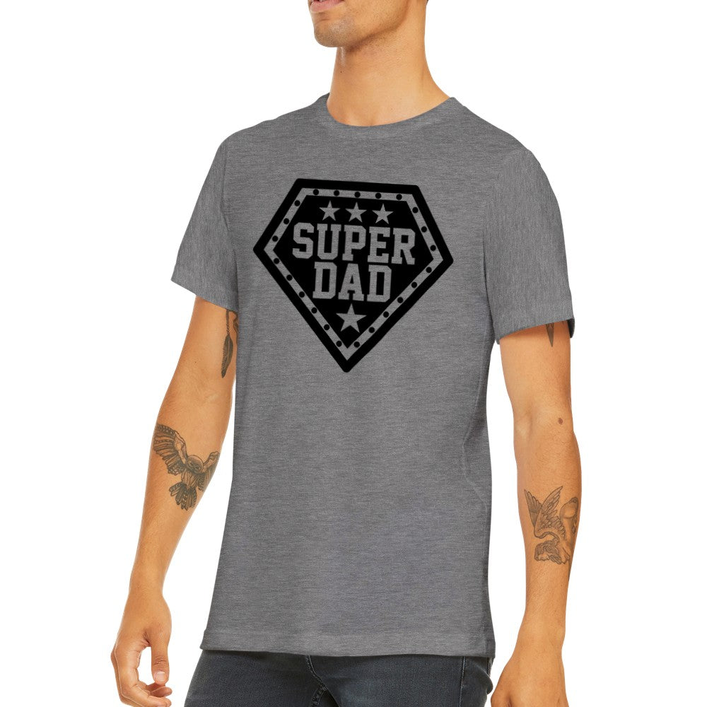 Quote T-shirt - Far Quotes - Super Dad Premium Unisex T-shirt