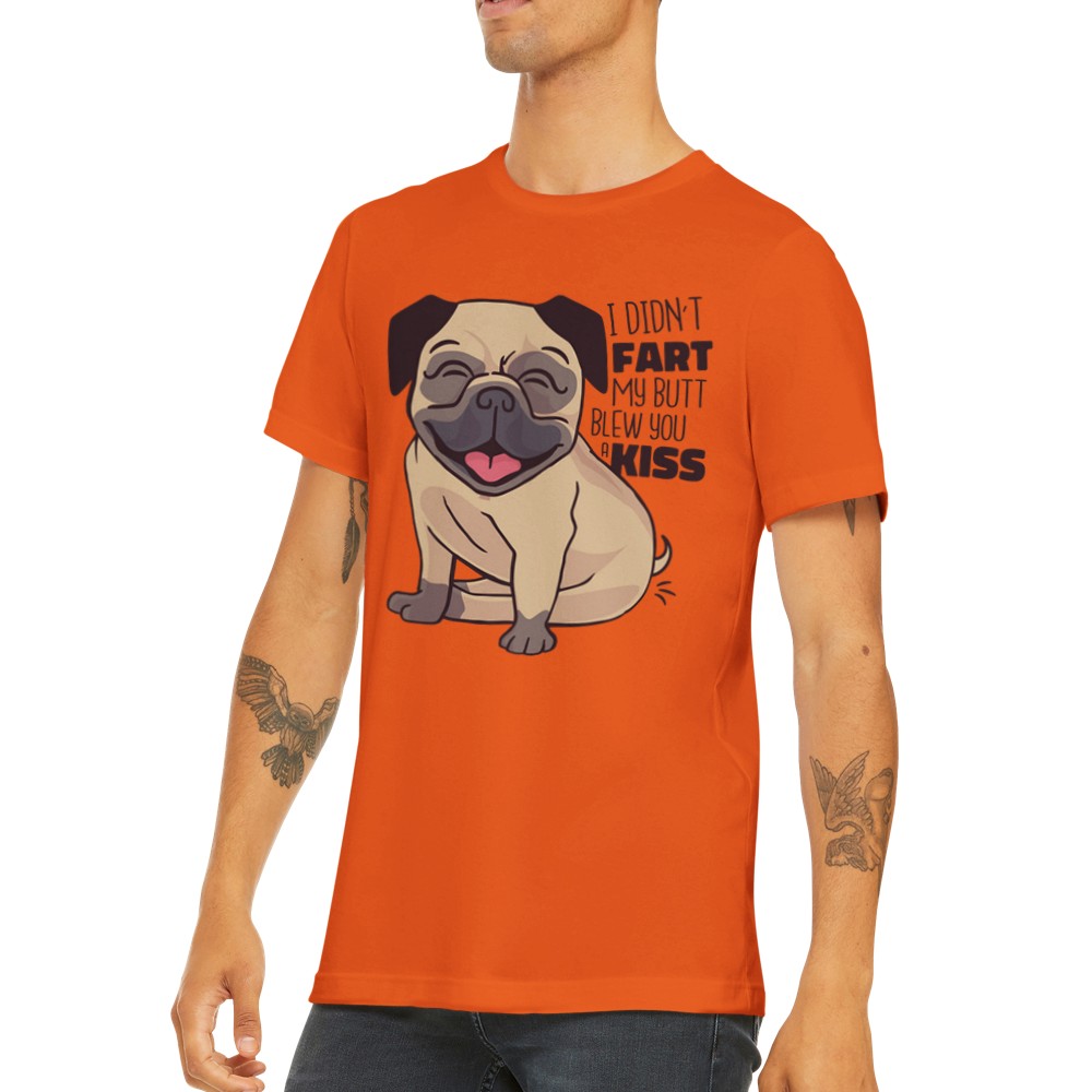 Citat T-shirt - Sjove designs - Fransk Bulldog I Didnt Fart Premium Unisex T-shirt