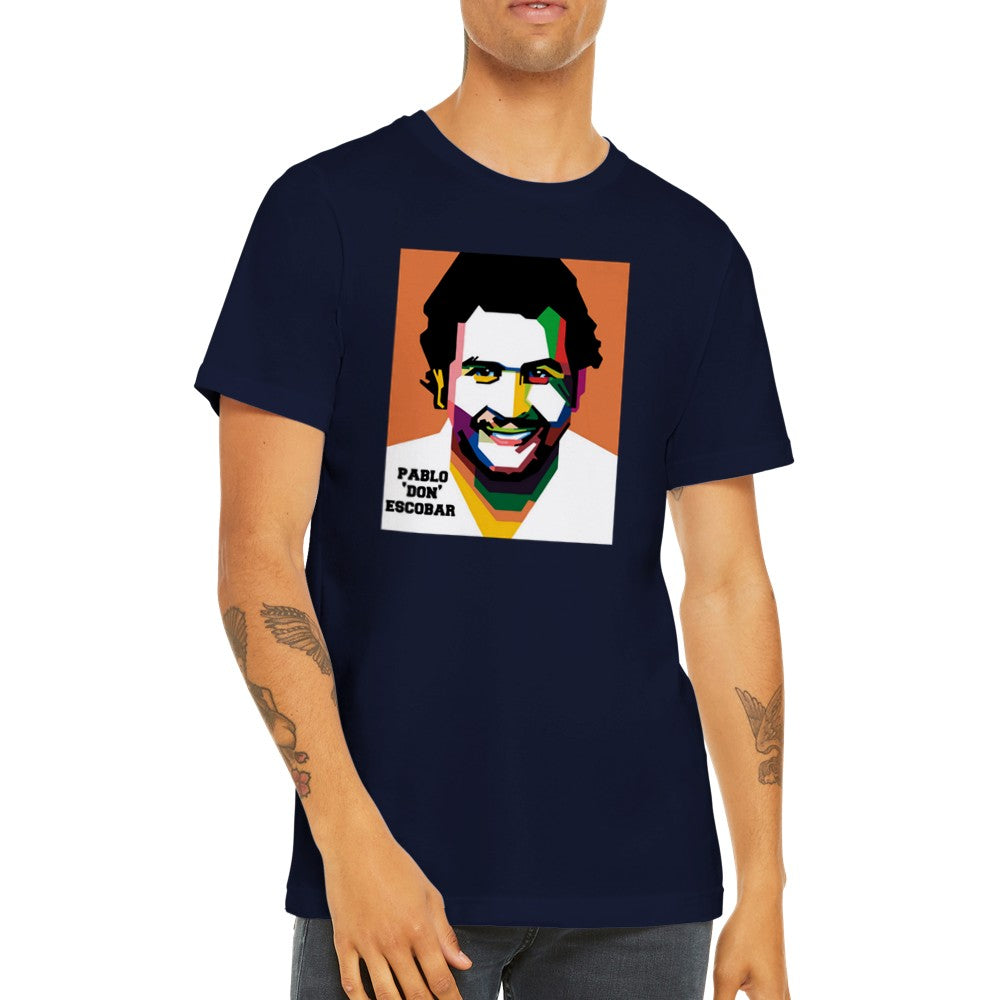 T-Shirt mit Aufdruck - Escobar Artwork - Don Escobar Premium Unisex T-Shirt