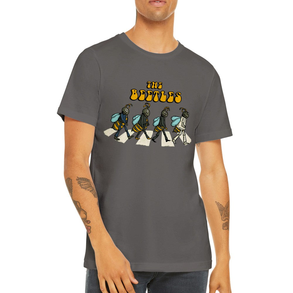 Musik T-Shirt - Lustige Designs Artwork - The Beetles Premium Unisex T-Shirt