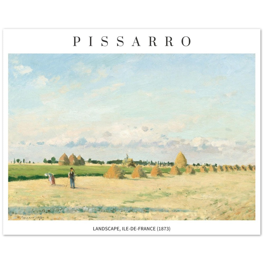 Plakat - Camille Pissarro Ile De France