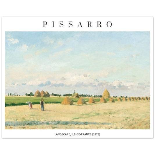 Poster - Camille Pissarro Ile De France