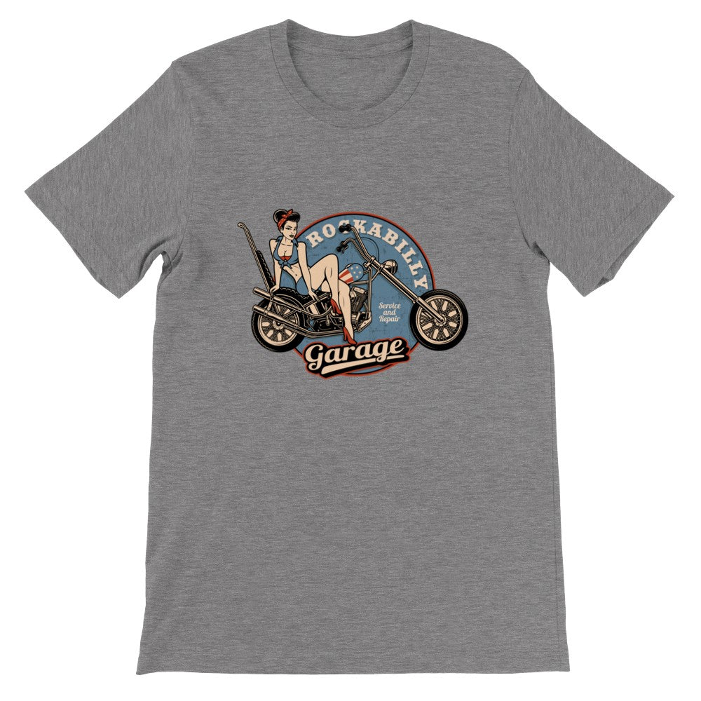 Musik T-Shirts - Rockabilly Garage Vintage - Premium Unisex T-Shirt