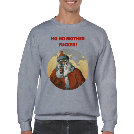 Sweatshirt - Bad or Good Santa - Klassisches Unisex-Sweatshirt mit Rundhalsausschnitt