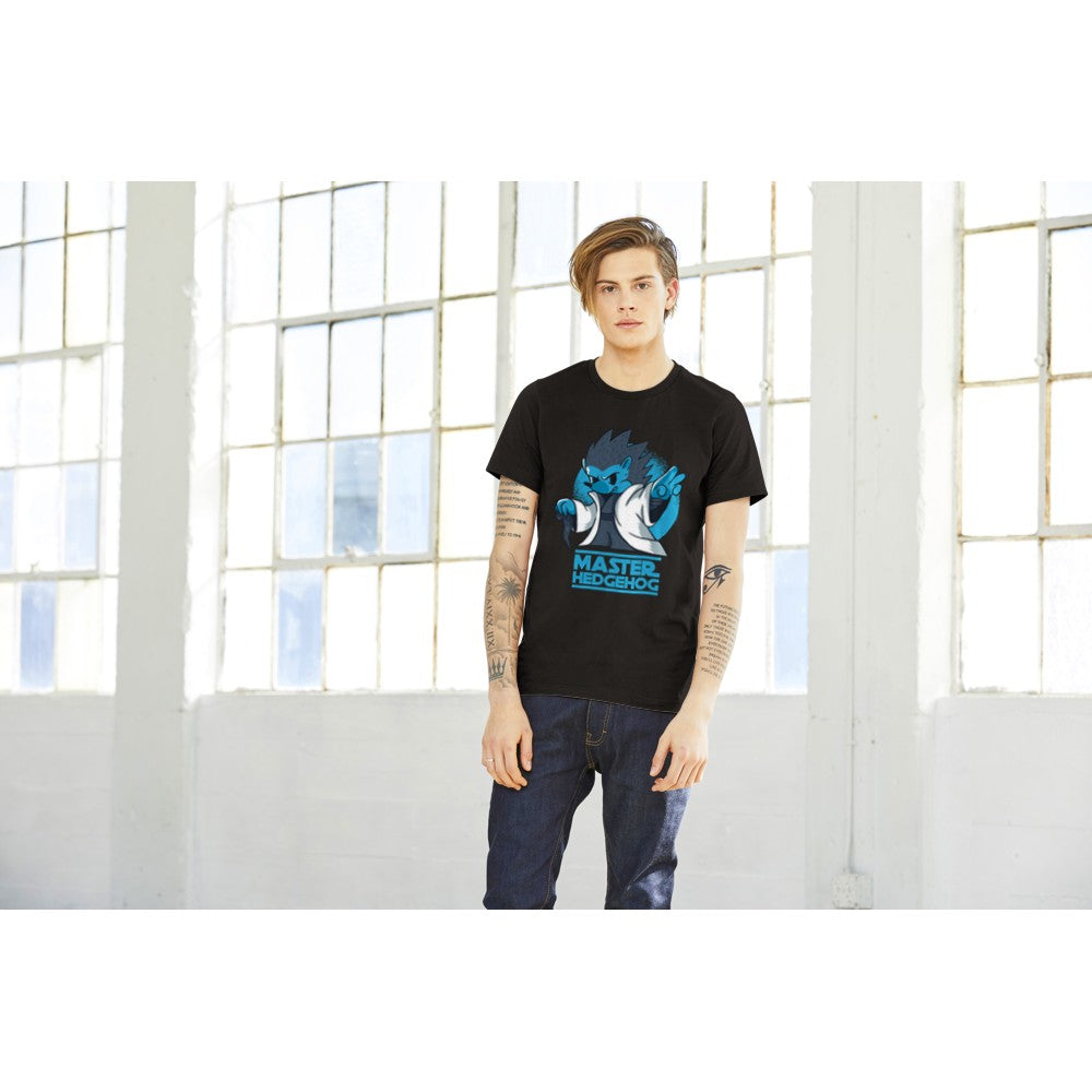 Zitat T-Shirt - Lustige Designs Artwork - Master Hedgehog Premium Unisex T-Shirt 