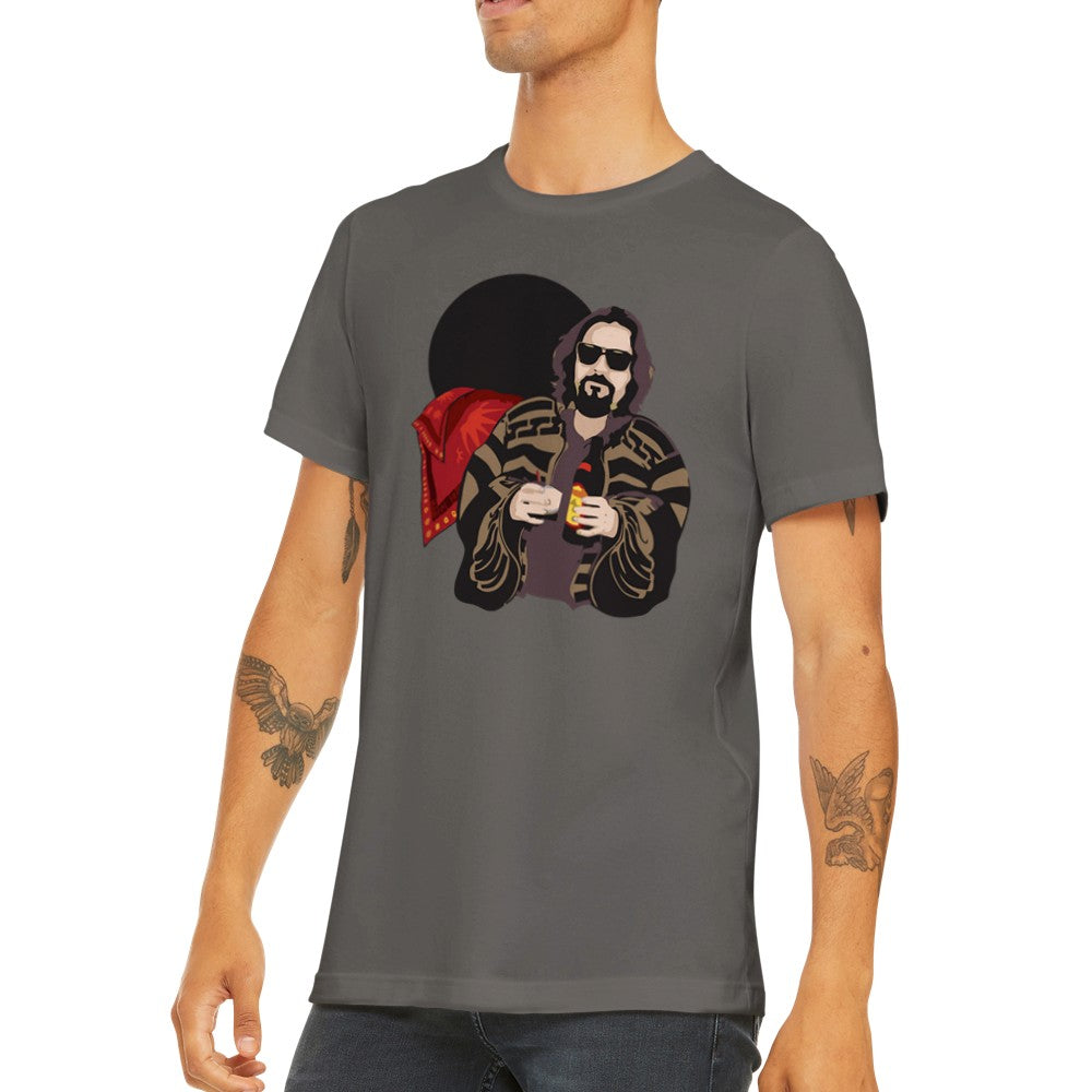 T-Shirt - Lebowski Artwork - Kahluha Milk - Premium-Unisex-T-Shirt