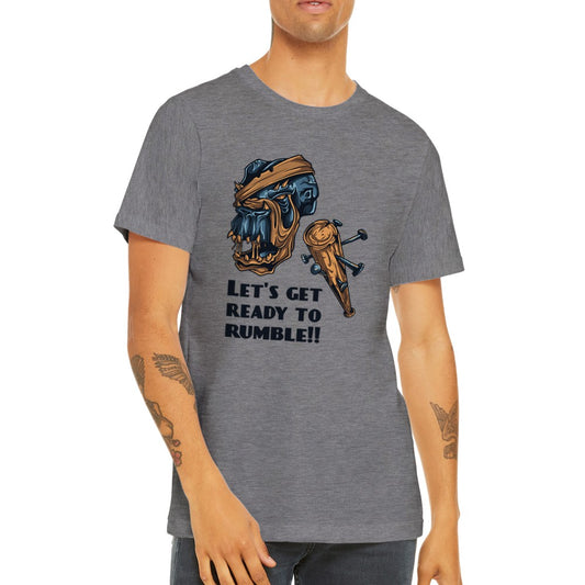 Artwork T-shirts - Lets Get Ready to Rumble - Premium Unisex T-shirt