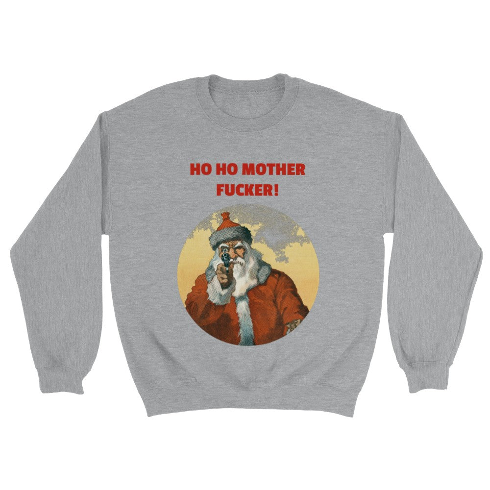 Sweatshirt - Bad or Good Santa - Classic Unisex Crewneck Sweatshirt