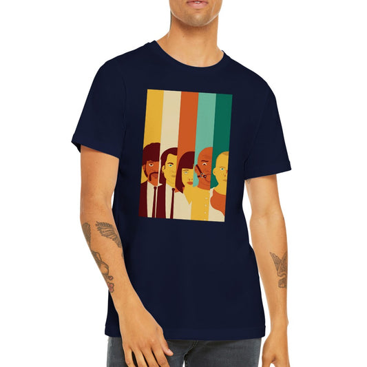 T-shirt - Fiction Artwork - Cast retro Premium Unisex T-shirt